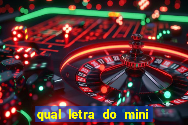 qual letra do mini dolar hoje